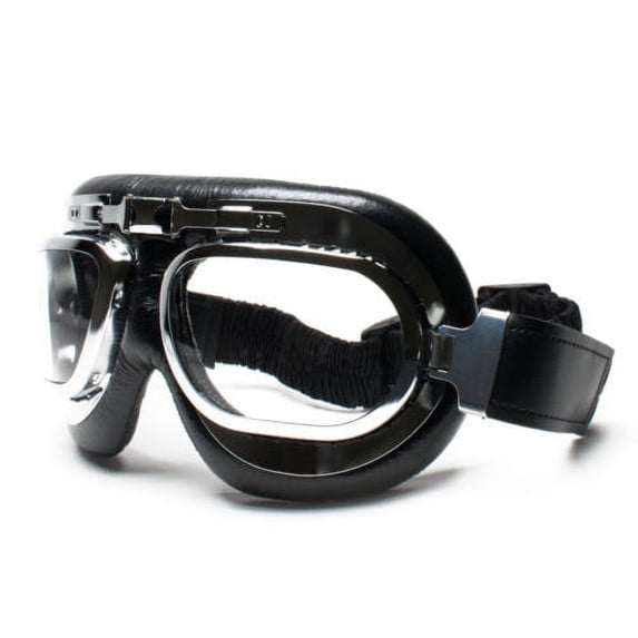 Retro Vintage Aviator Pilot Motorcycle Bike Cruiser Riding Scooter Biker Goggles