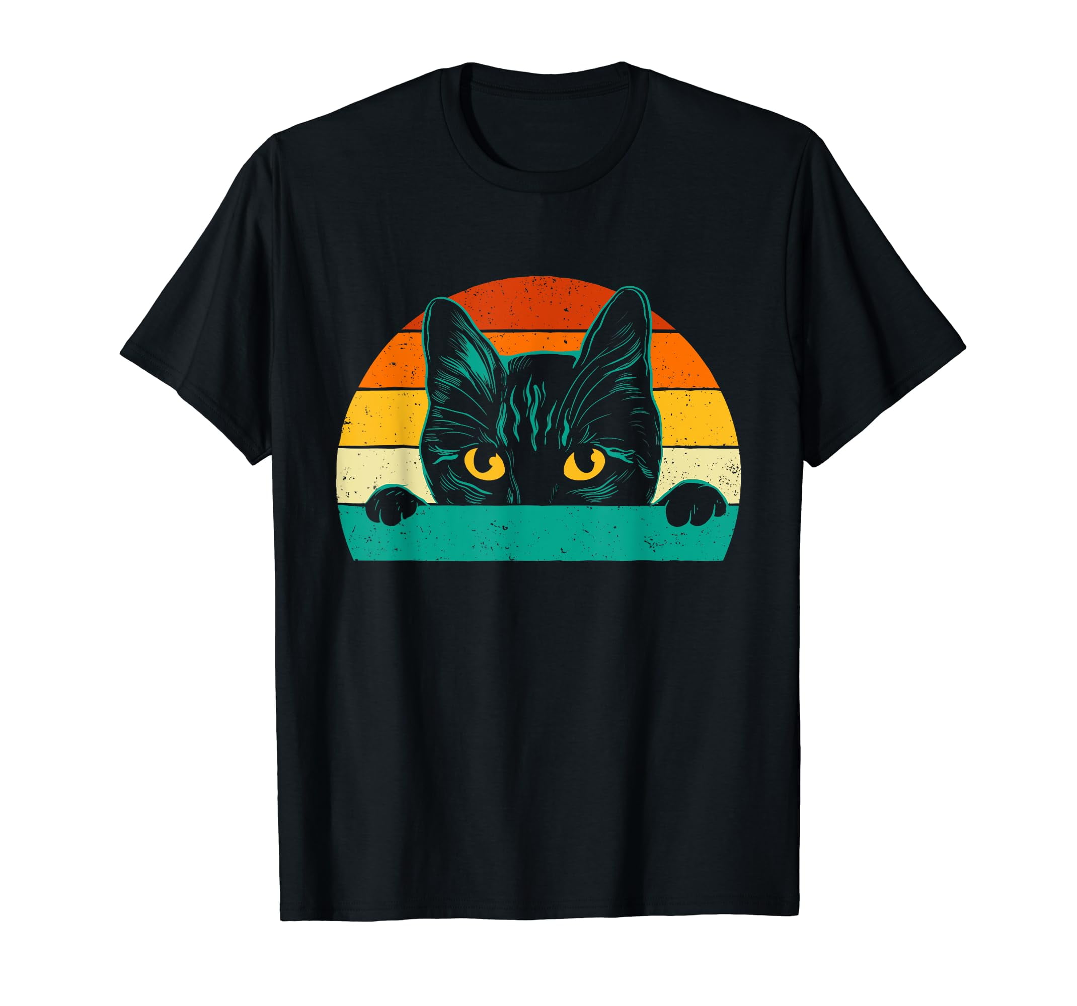 70's Cat Lady Graphic Tee - Retro Style for Cat Lovers main image 1