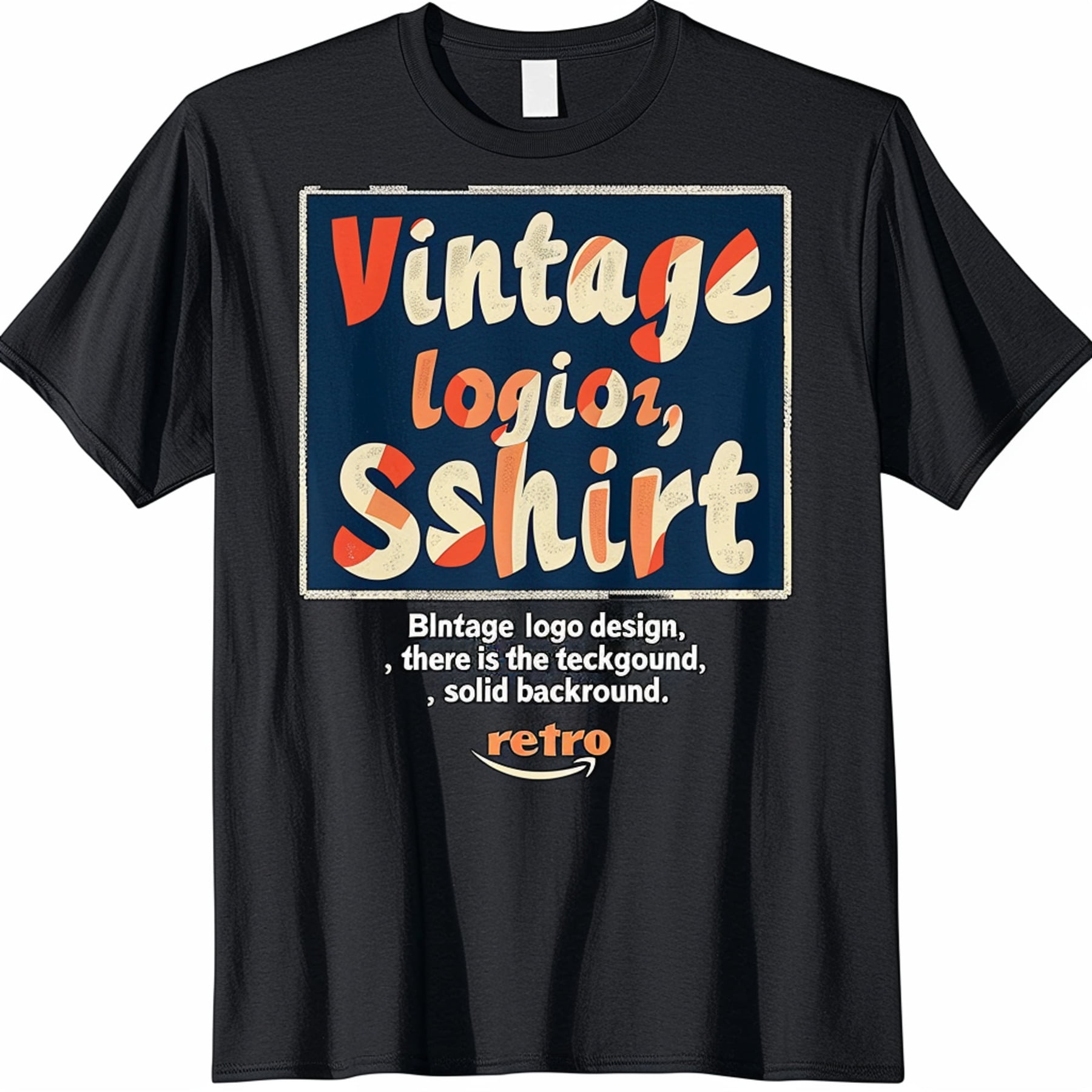 Retro Vintage Black Tee Unique Specials Squad Design Classic Style ...