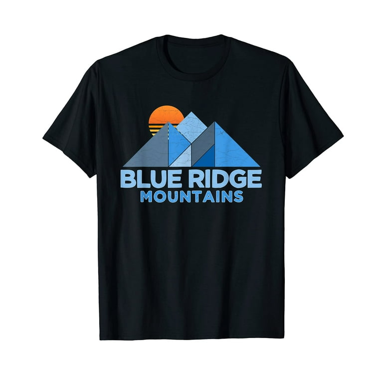 Blue Ridge Parkway Distressed Vintage Retro Badge Shirt Blue Ridge Parkway Distressed Vintage Retro Badge Shirt