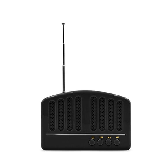 Retro Vintage Bluetooth Speaker Mini Nostalgic Bluetooth Speaker Heavy Bass 3D Stereo Surround HiFi Sound Effects TF USB FM AUX ,High Volume Speakers