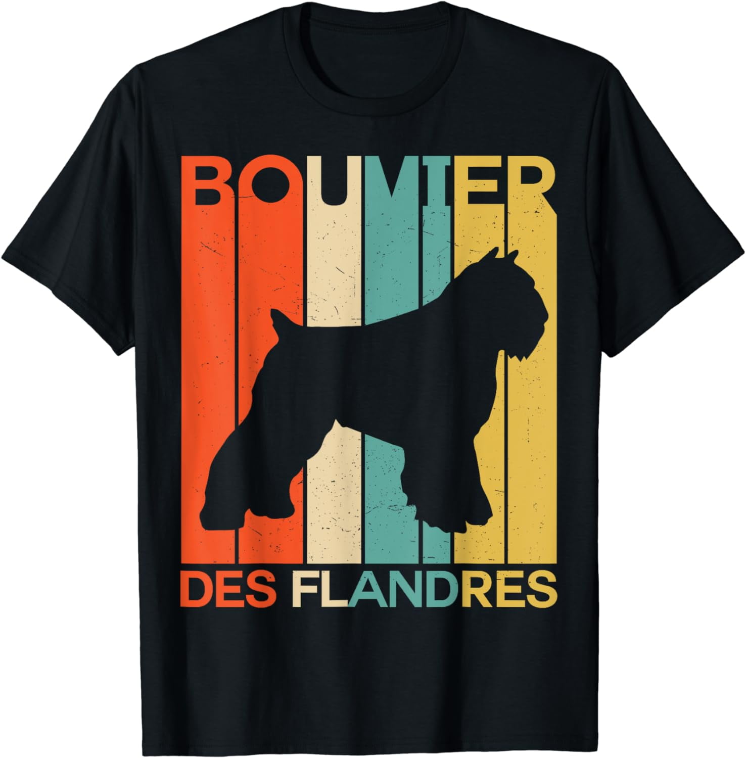 Vintage Retro Bouvier Des Flandres Dog Lovers T Shirt Vintage Retro Bouvier Des Flandres Dog Lovers T Shirt