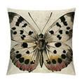 thumbnail image 1 of Retro Vintage Butterfly Pillow Covers  Lumbar Pillowcase  Rectangle Throw Pillow Cases Floral Pillows Butterflies Decorative Pillows for Sofa Couch Living Room Outdoor, 1 of 5