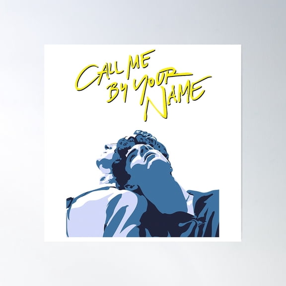 Retro Vintage Call Me By Your Name Love You Poster Wall Art, Modern Wall Decor, 16x24 UNFRAMED