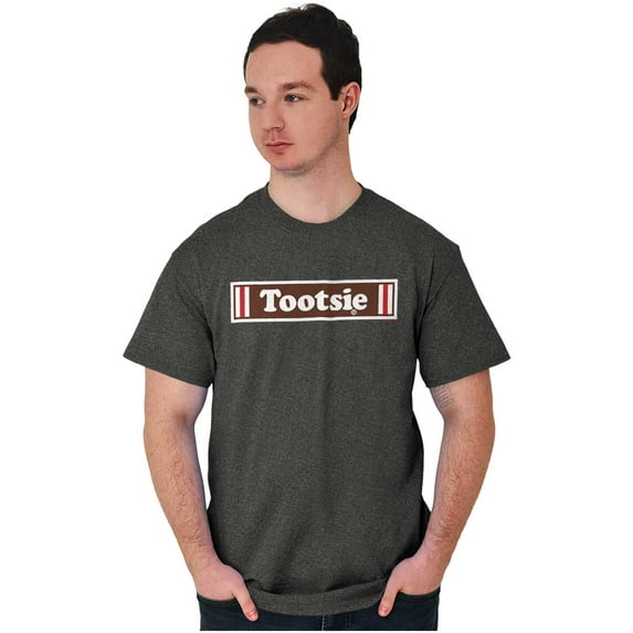 Retro Vintage Candy Logo Tootsie Roll Men's Graphic T Shirt Tees Brisco Brands S