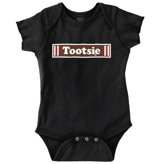 Retro Vintage Candy Logo Tootsie Roll Romper Boys or Girls Infant Baby Brisco Brands 18M