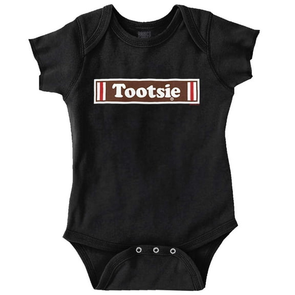 Retro Vintage Candy Logo Tootsie Roll Romper Boys or Girls Infant Baby Brisco Brands 24M