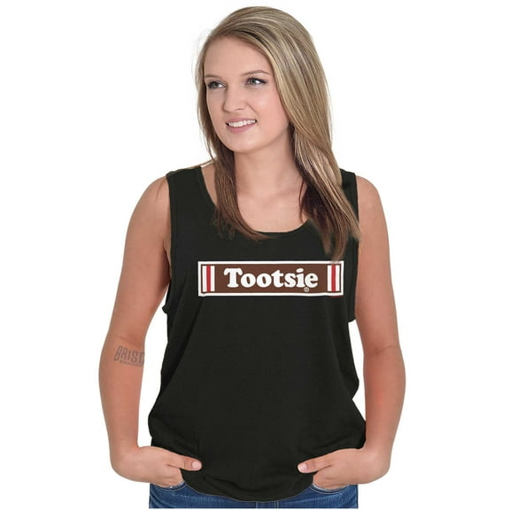 Retro Vintage Candy Logo Tootsie Roll Tank Top T Shirts Men Women Brisco Brands S
