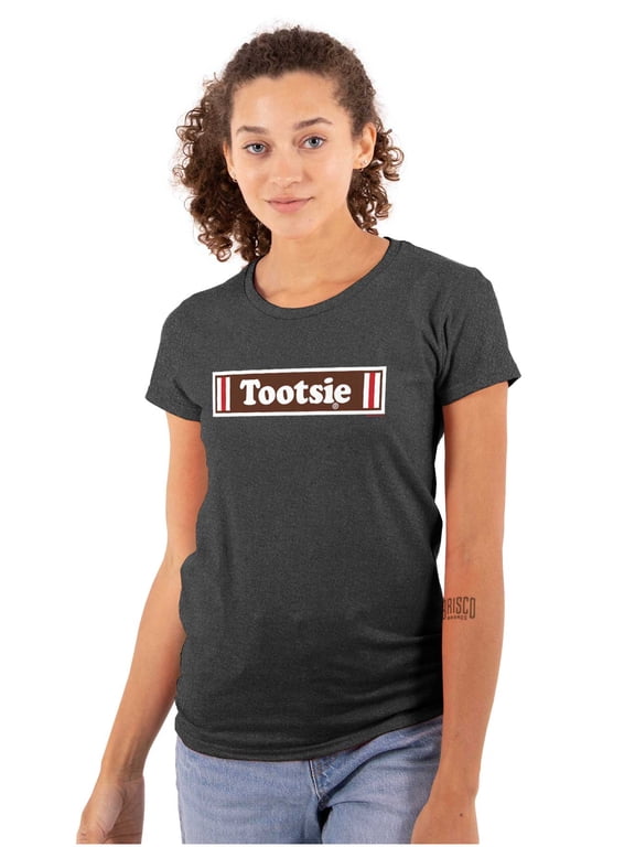 Retro Vintage Candy Logo Tootsie Roll Women's T Shirt Ladies Tee Brisco Brands M