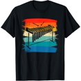 thumbnail image 1 of Retro Vintage Classic Marimba Player Instrument T-Shirt, 1 of 4