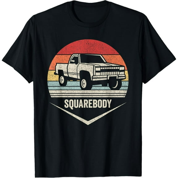Retro Vintage Classic Square Body Truck Squarebody T-Shirt