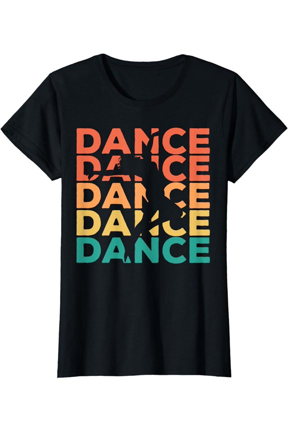 Retro Vintage Dancing Gift For Dancers T-Shirt