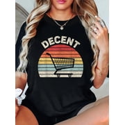 Retro Vintage Decent Shopping Cart T-Shirt