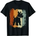 thumbnail image 1 of Retro Vintage Design Miniature Schnauzer Dog T-Shirt, 1 of 4