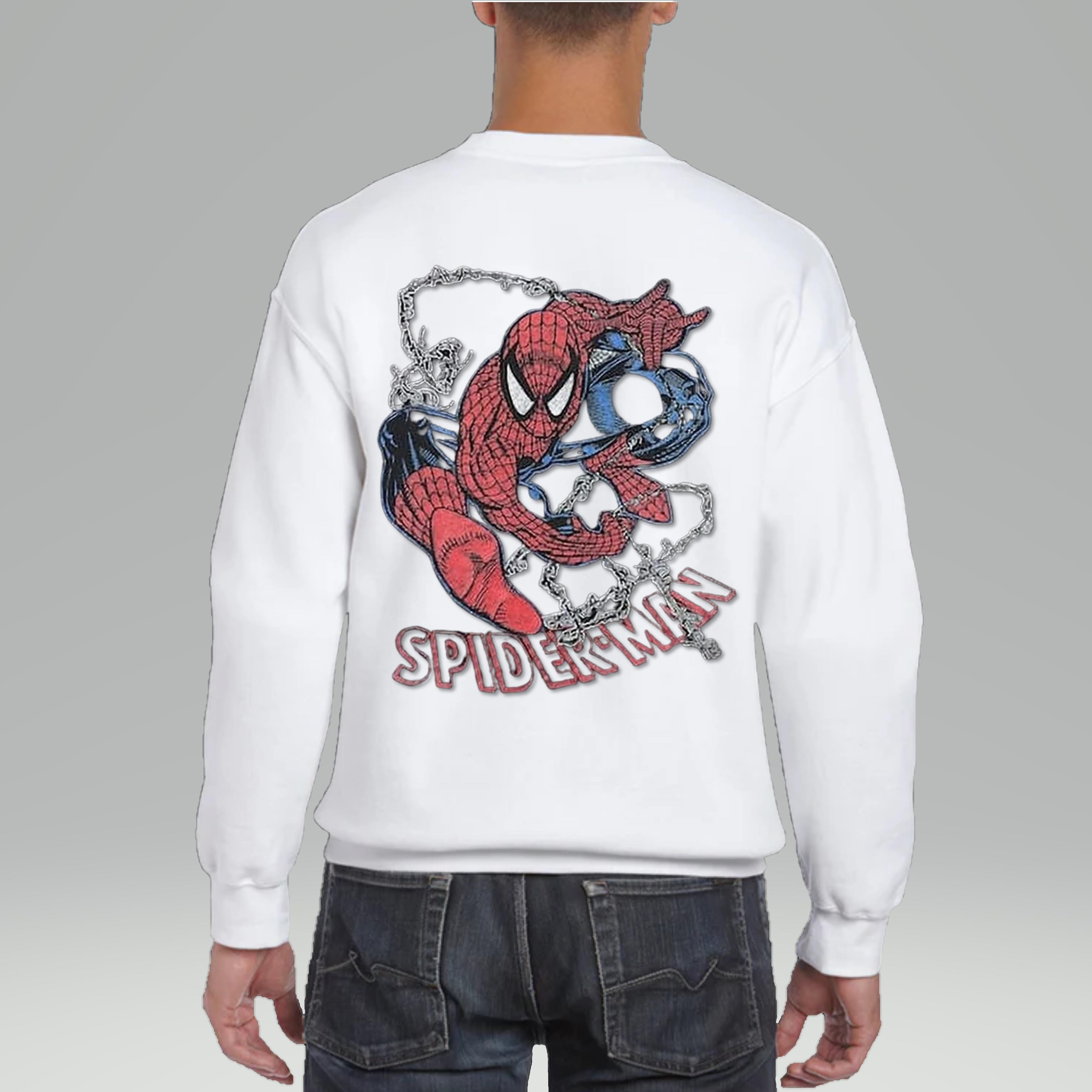Retro Vintage Distressed Look Spiderman Peter Parker Unisex Heavy