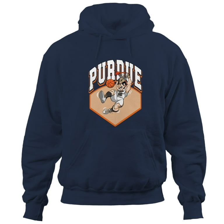 Retro Vintage Distressed Purdue Basketball Hoodie Unisex Cotton Hoodie Walmart