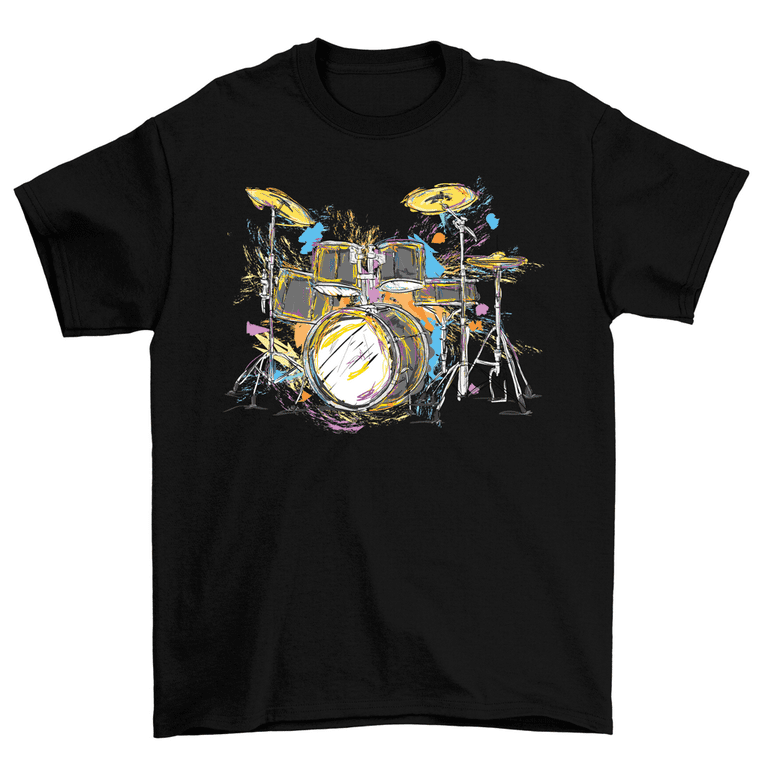 Vintage Retro Drummer T-Shirt Drumming Drums Cool Gift Vintage Retro Drummer T-Shirt Drumming Drums Cool Gift