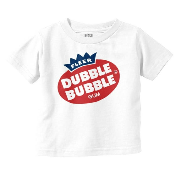 Retro Vintage Dubble Bubble Gum Logo Toddler Boy Girl T Shirt Infant Toddler Brisco Brands 5T