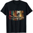 Retro Vintage Dulcimer TShirtM