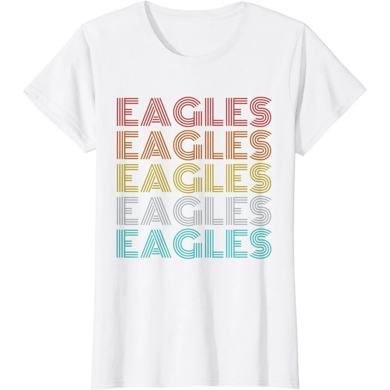 Retro eagles t shirt hot sale