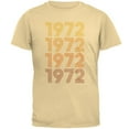 thumbnail image 1 of Retro Vintage Flashback Paralines Birthday 1972 Mens T Shirt Yellow Haze 3X-LG, 1 of 1