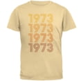 thumbnail image 1 of Retro Vintage Flashback Paralines Birthday 1973 Mens T Shirt Yellow Haze MD, 1 of 1