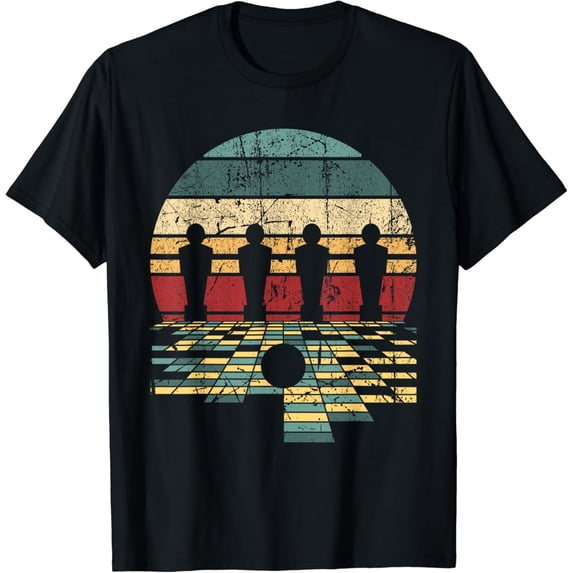 Retro Vintage Foosball Player Table Football Table Soccer T-Shirt mens t shirt，black，women，funny，misfits，men，journey，t-shirt