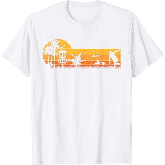 Retro Vintage Frisbee Golf Player Design | Disc Golf T-Shirt