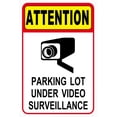 thumbnail image 1 of Retro Vintage Funny Metal Tin Sign 6"x8" Warning Attention Monitoring Bar Pub Club Cafe Home Restaurant Kitchen Outdoor Indoor Christmas Wall Decor Art Post Gifts for Man Women t-q00-012, 1 of 5