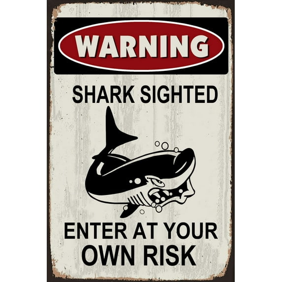 Retro Vintage Funny Metal Tin Sign 6"x8" Warning Attention Monitoring Bar Pub Club Cafe Home Restaurant Kitchen Outdoor Indoor Christmas Wall Decor Art Post Gifts for Man Women t-q00-012