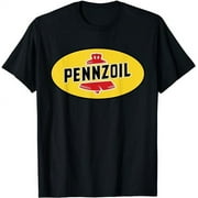 AALUCKYFIVE Retro Vintage Gas Station Pennzoil Motor Oil Car Bike Garage T-Shirt