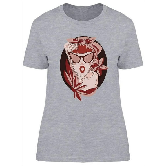 Retro Vintage Girl T-Shirt Women -Image by Shutterstock, Female Small