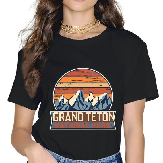 Retro Vintage Grand Teton National Park T-Shirt