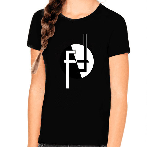 Retro Vintage Graphic Tees for GIRLS YOUTH - KIDS Abstract Novelty Graphic T-Shirts with Cool Designs