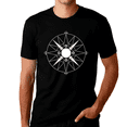 thumbnail image 1 of Retro Vintage Graphic Tees for MEN and TEENS - Geometric Compass Novelty Graphic Shirts Cool Designs, 1 of 5