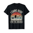thumbnail image 1 of Retro Vintage I Came Here for The Snacks T-Shirt - Fun Foodie Apparel for Snack Lovers, 1 of 5