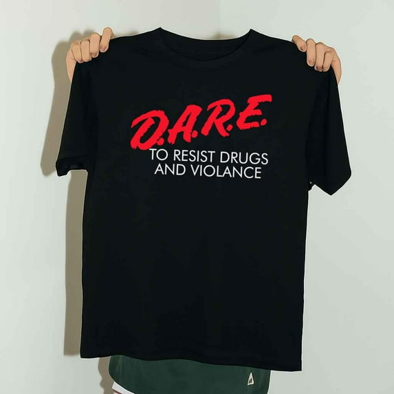 Retro Vintage Inspired 90s DARE Program Fan Unisex T-Shirt up to 5XL