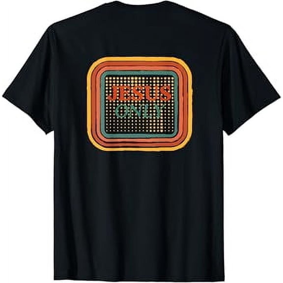 Retro Vintage Jesus only Christian Men Women T-Shirt