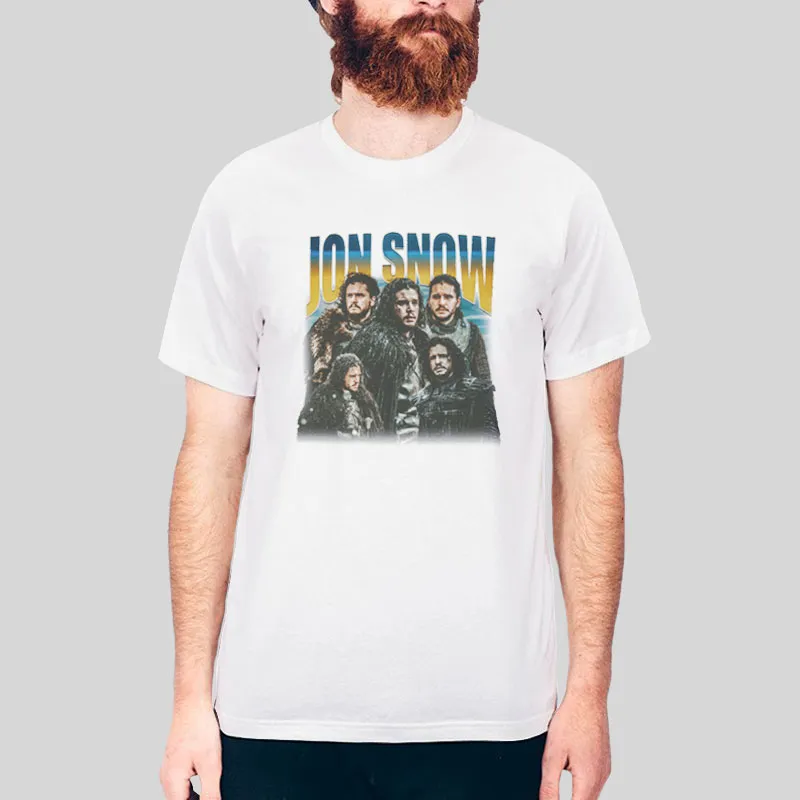 Retro Vintage Jon Snow Tshirt
