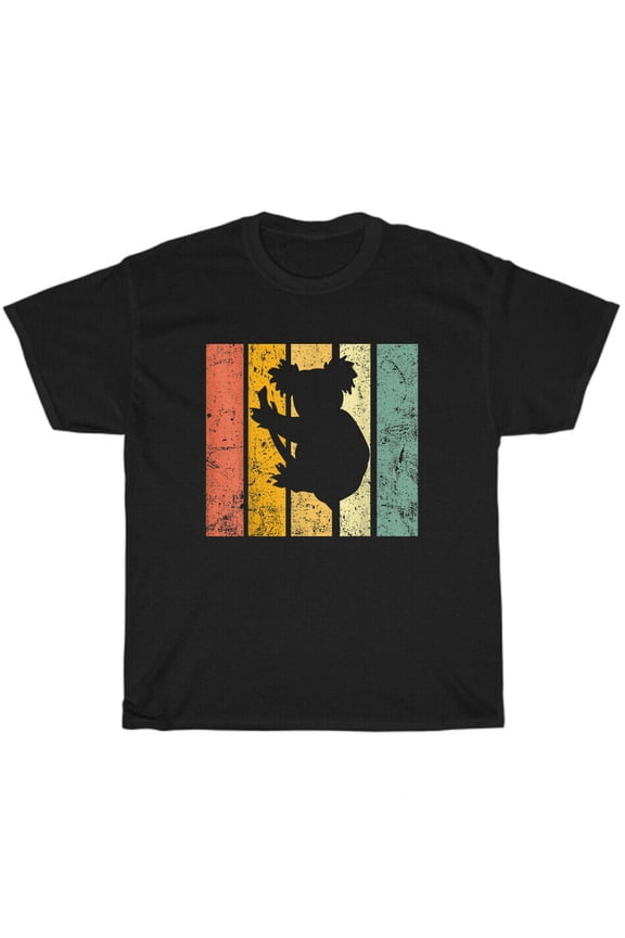 Retro Vintage Koala Cute Koala Bear Animal Lover T-Shirt Unisex Funny Tee Gift