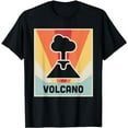 thumbnail image 1 of Retro Vintage Lava VOLCANO T-Shirt T-Shirt, 1 of 5