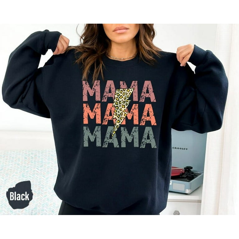 Mama hoodie leopard print new arrivals