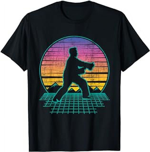 Retro Vintage Martial Arts Tai Chi Instructor Yin Yang TShirt