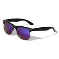 thumbnail image 1 of Retro Vintage Mirror Lens Polarized Sunglasses Mens Half Metal Frame Sunglasses, 1 of 4