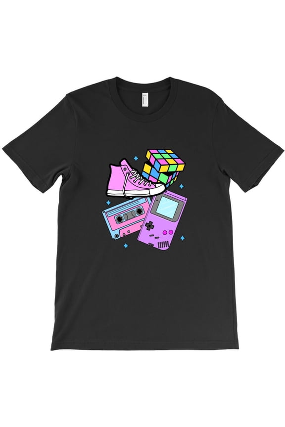 Retro Vintage Old School 90s Costume For 90s Pattern Art Lovers Themed - Trending Now H32973 T-Shirt, for Men and Women, Up to Size 5XL