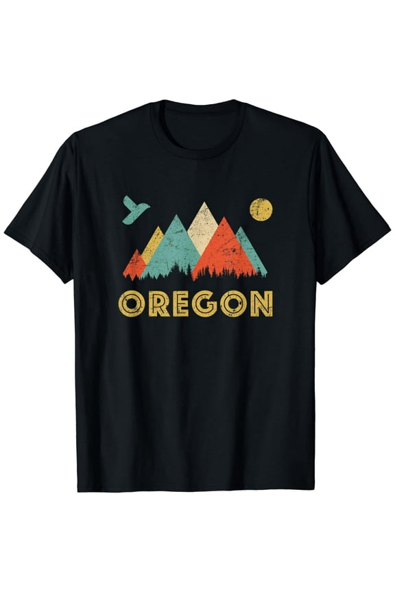 Retro Vintage Oregon Throwback shirt and gift T-Shirt