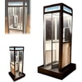 thumbnail image 1 of Retro Vintage Phone Booth Style Table Lamp – Mini LED Night Light, Classic Telephone Booth Desk Light for Home Decor, Bedroom, Living Room, 1 of 7