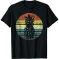 thumbnail image 1 of Retro Vintage Pineapple Funny Pineapple Lover Summer Gift T-Shirt Black X-Large, 1 of 4