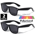 thumbnail image 1 of Retro Vintage Polarized Sunglasses Mens UV400 Full Frame 80s Sunglasses, 1 of 4