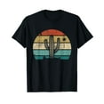 thumbnail image 1 of Retro Vintage Saguaro Cactus Cactus Sunset Opuntia Cactaceae T-Shirt, 1 of 5